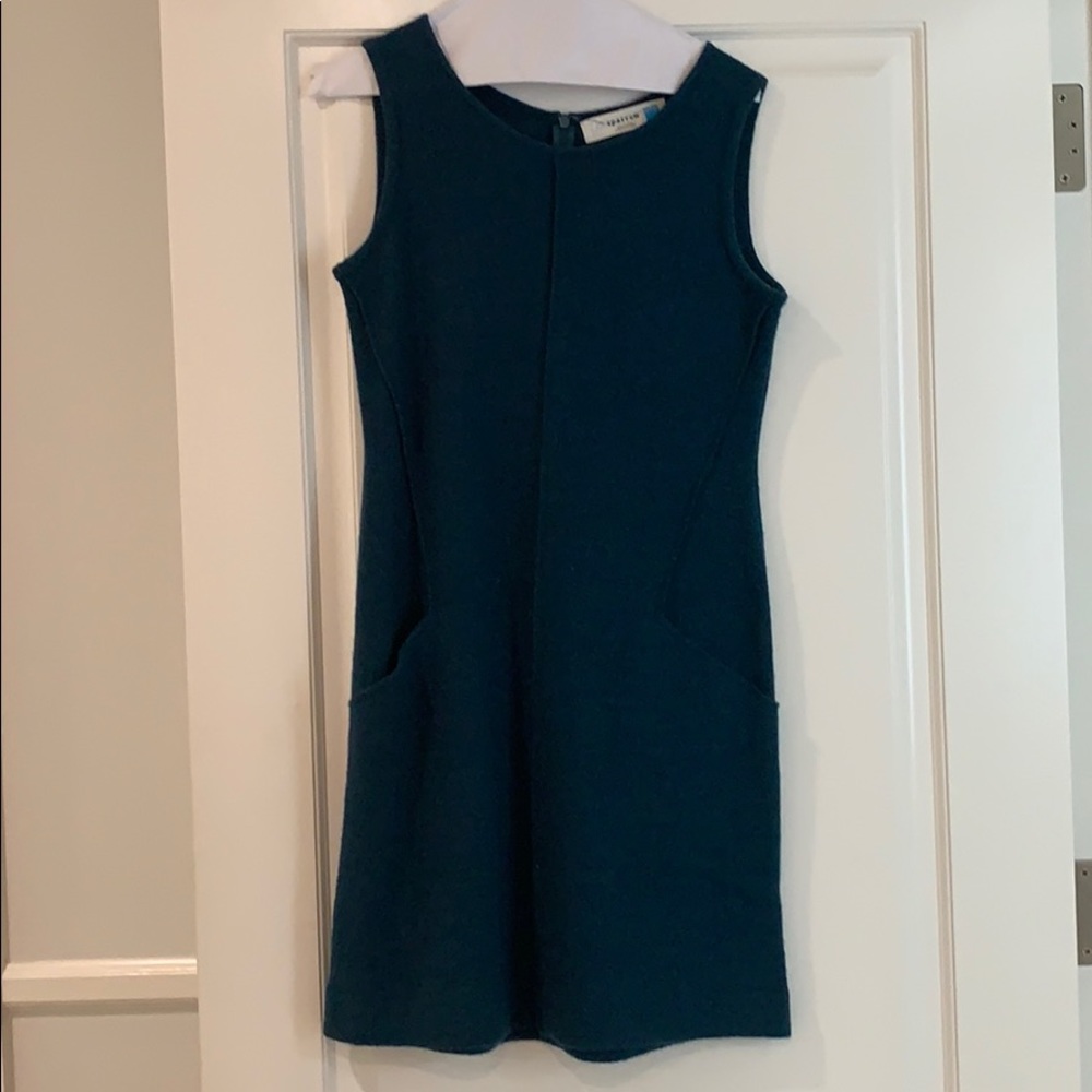 Green Wool Dress